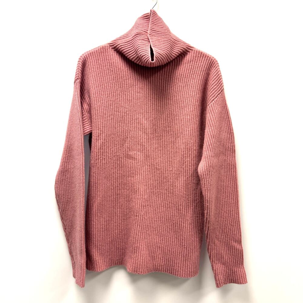 Elliatt Pink Soft Turtleneck Ribbed Pull On Sweater Sz Small S